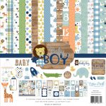 BAB203016 zestaw papierów Baby Boy Echo Park