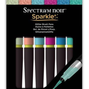 SPECN-SPA-CC6 sparkle glitter brush pens