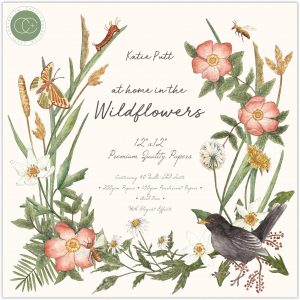 CCPPAD018 zestaw papierów Wildflowers Craft Consortium