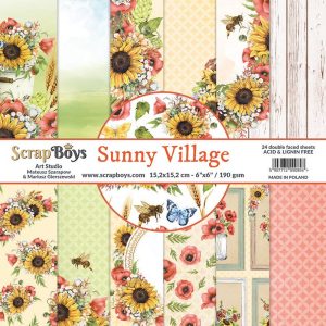 SUVI-09 Sunny Village Scrap Boys zestaw papierów