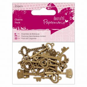 PMA 356015 metalowe klucze Papermania