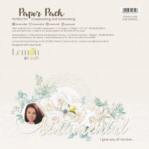 LEM-SENTI01 zestaw papierów Sentimental LemonCraft