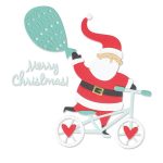665669 Sizzix Thinlits Die Set Santa's Bike